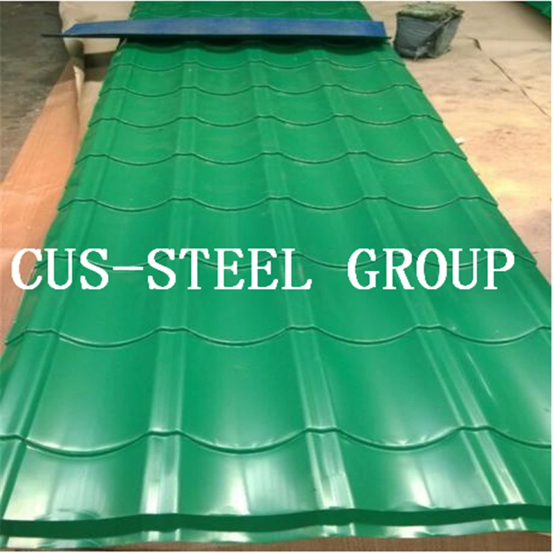 Wave Profile Steel Corrugated Iron Roof Sheeting/Tile Effect Roofing Sheet