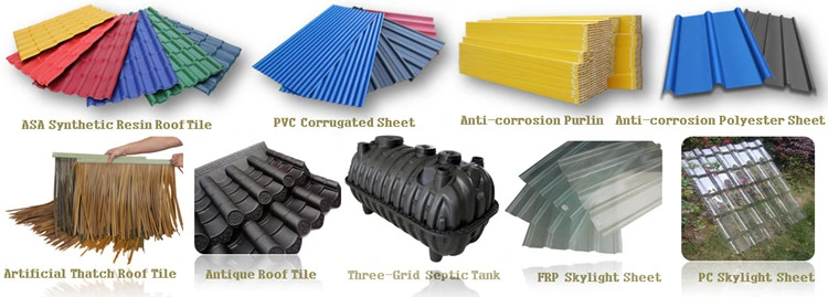 High Quality Roof Sheets Cheap Building Materials ASA Synthetic Resin Roof Tile Prices