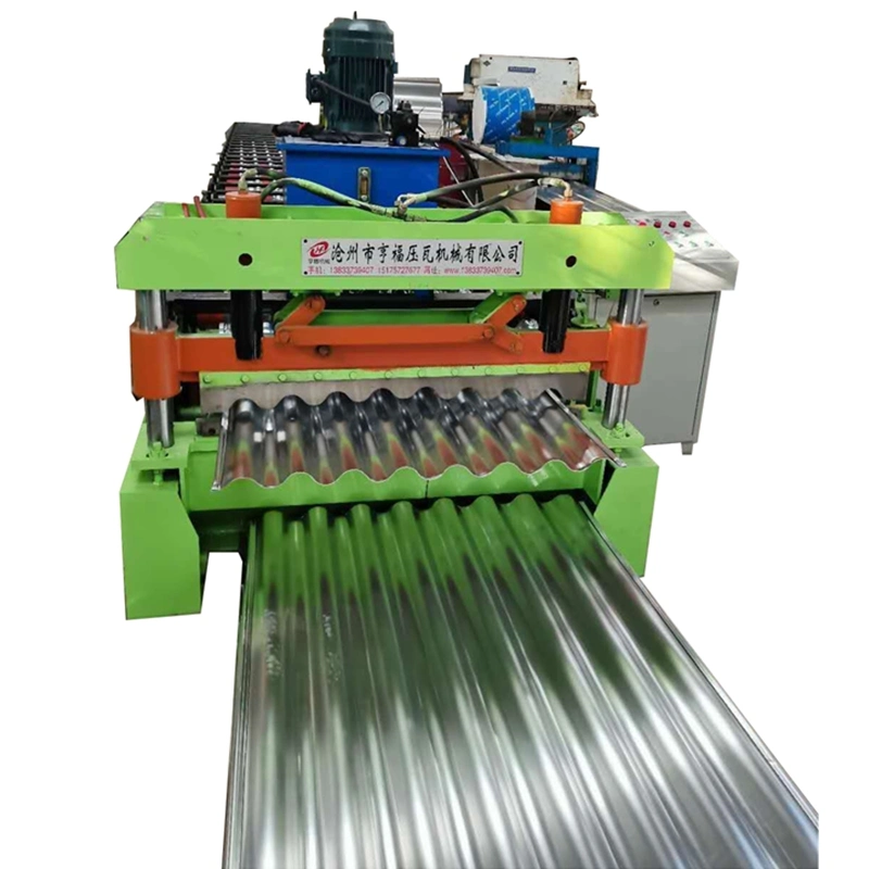 High Quality Aluminium Corrugated Metal Tile Roofing Sheets Making Machine