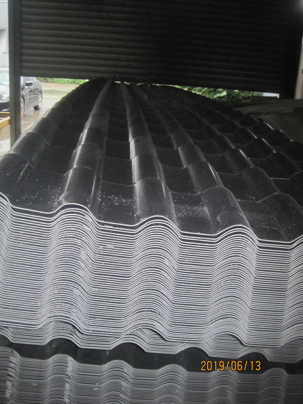 Anti Corrosion ASA PVC Corrugate Roof Tile, Resin Roof Panel, Resin Roof Sheet