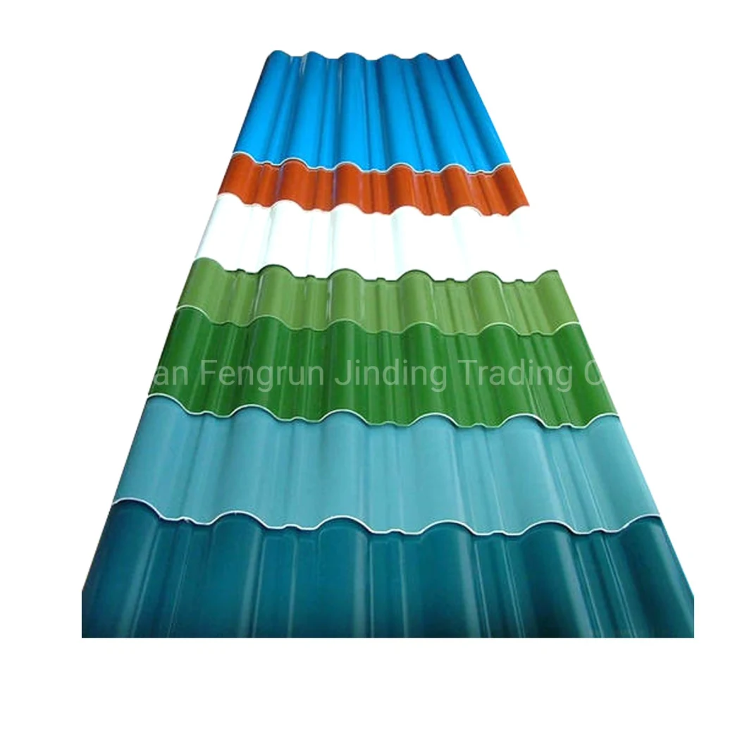 750/680mm PPGI Roofing Sheet/Embossed Galvanized Steel Iron Roofing Sheet