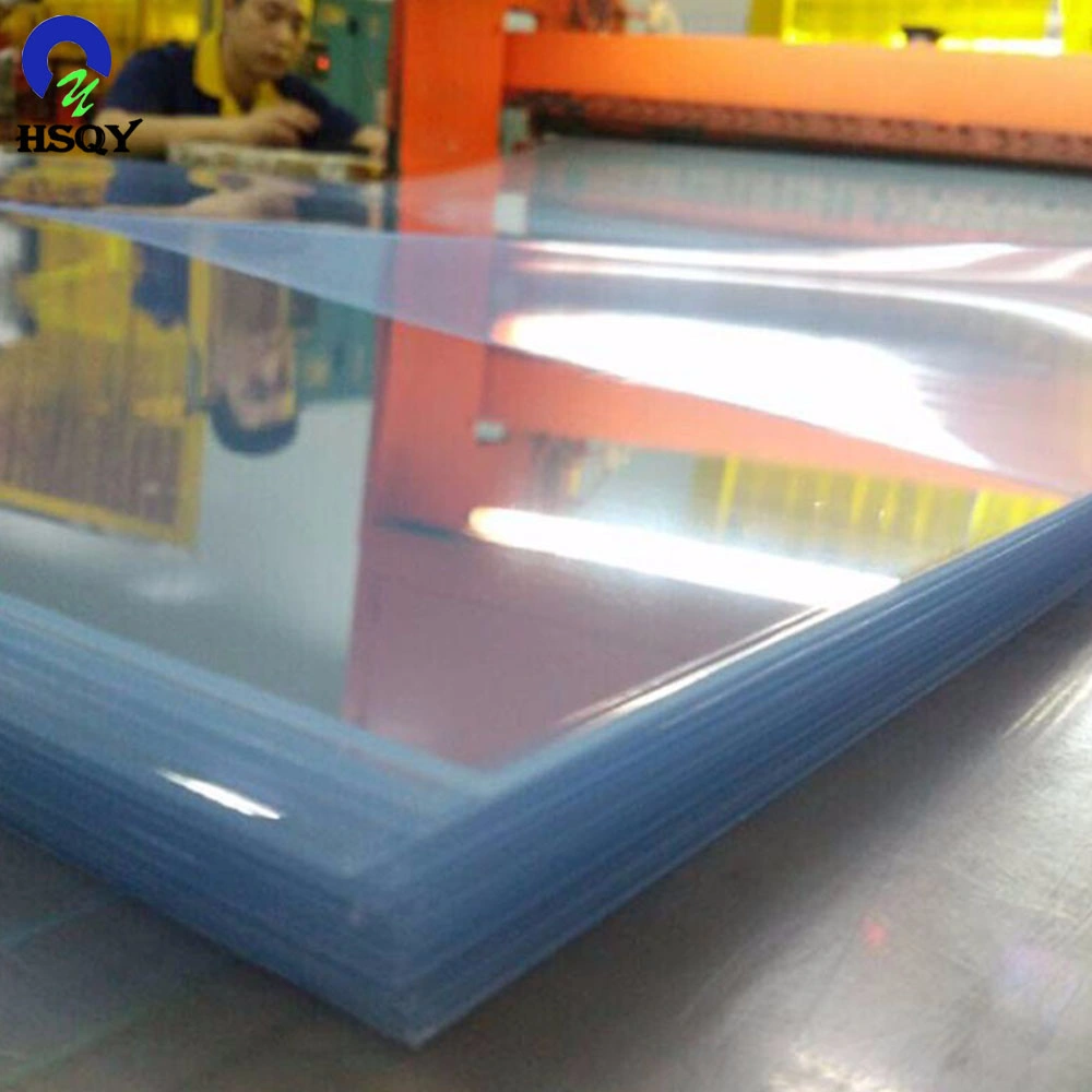 0.21mm-6mm Printable Plastic PVC Sheet Clear Rigid PVC Sheet