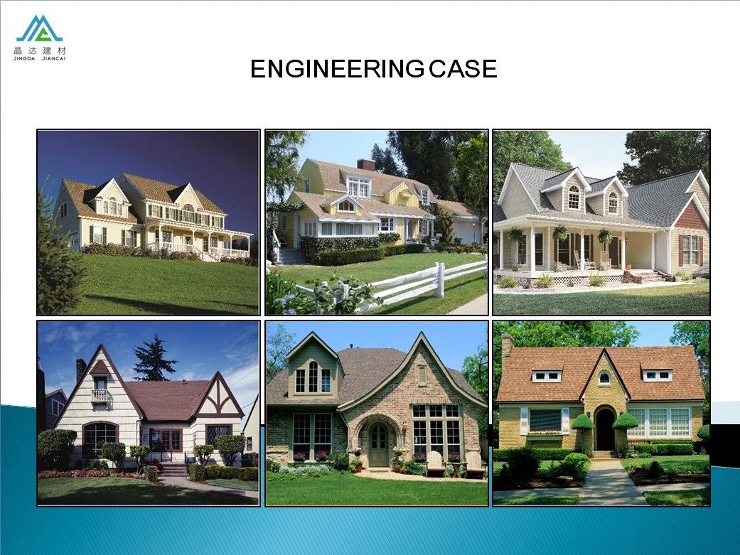 Types of Roof Covering Sheets European and American Standard Stone Coated Roof Tile