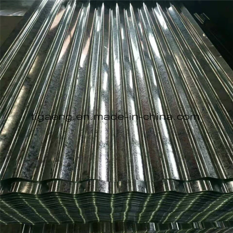 Spangle Galvanized Corrugated Water Wave Sheets (for Roofing and Cladding)