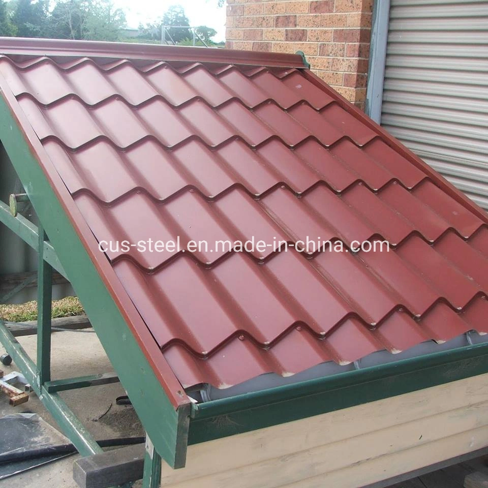 14gauge Water Wave Colorful Zincalume/Prepainted Galvalume Iron Roofing Sheets