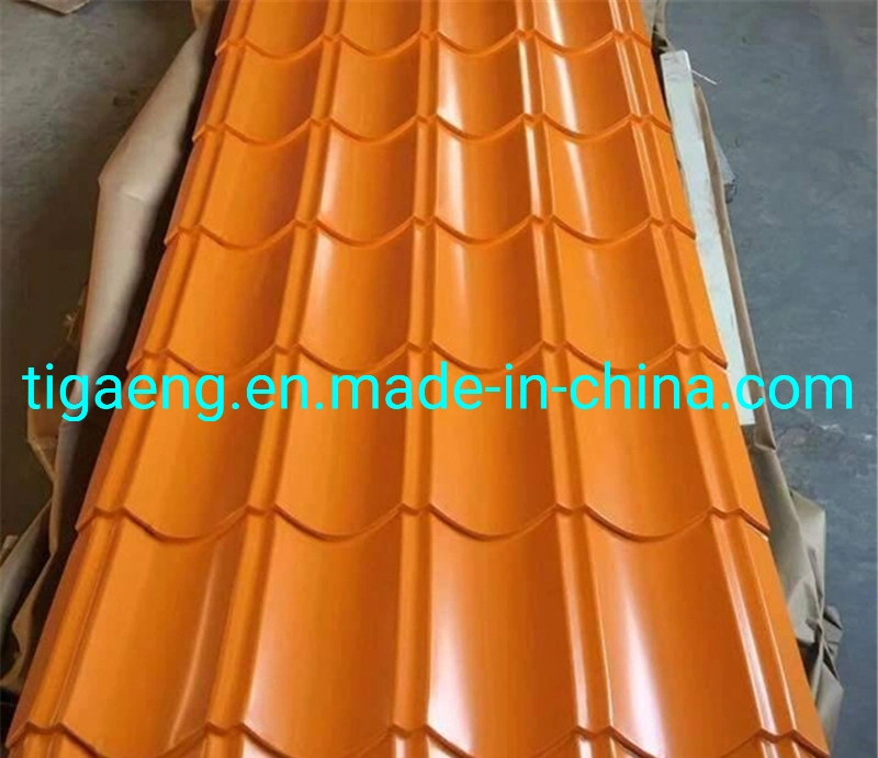 High Quality Ral Color Step Tiles Colorful Steel Roofing Sheet