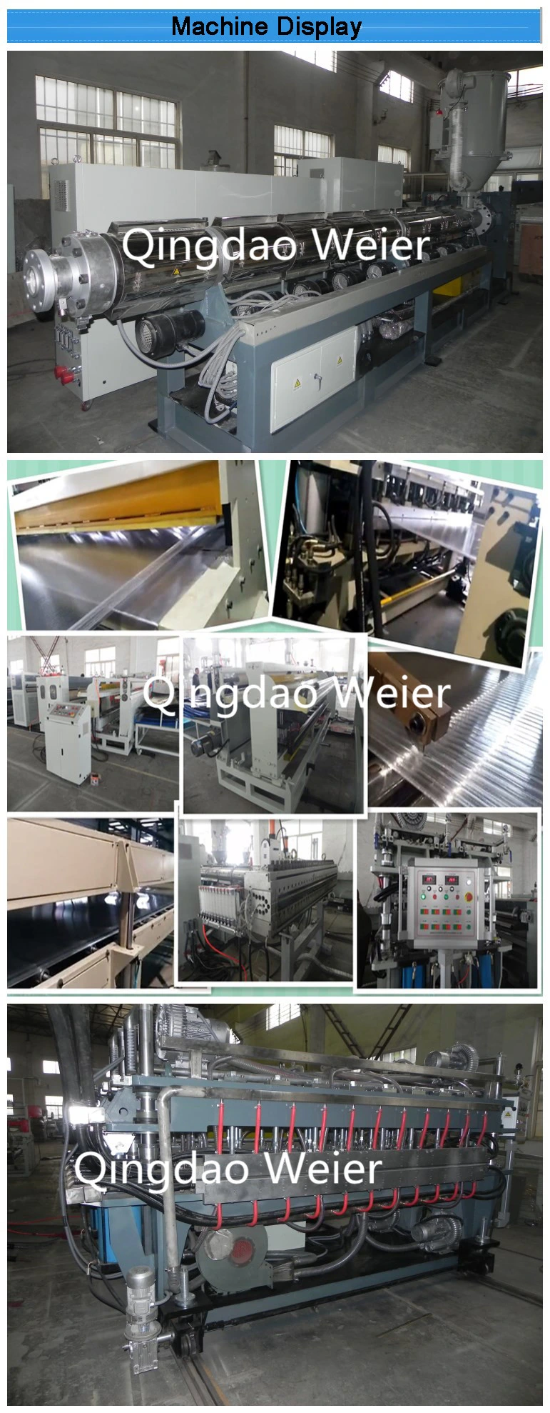 Honeycomb Polycarbonate Sheet Corrugated Roof Sheet Making Machine Extruder Line