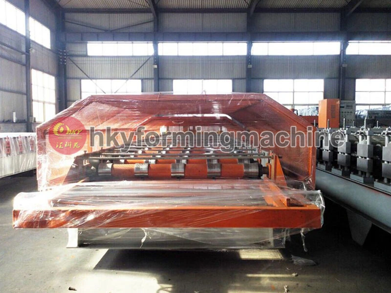 Roll Forming Machinery for Ibr and Corrugated Roof Sheet, Roofing Glazed Step Tiles Roll Forming Machine
