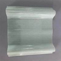 Transparent UV Protection Composite Plastic Fiberglass FRP Corrugated Roofing Sheet
