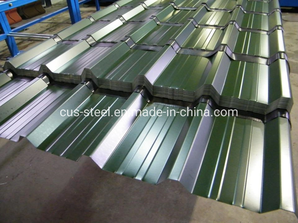 14gauge Water Wave Colorful Zincalume/Prepainted Galvalume Iron Roofing Sheets