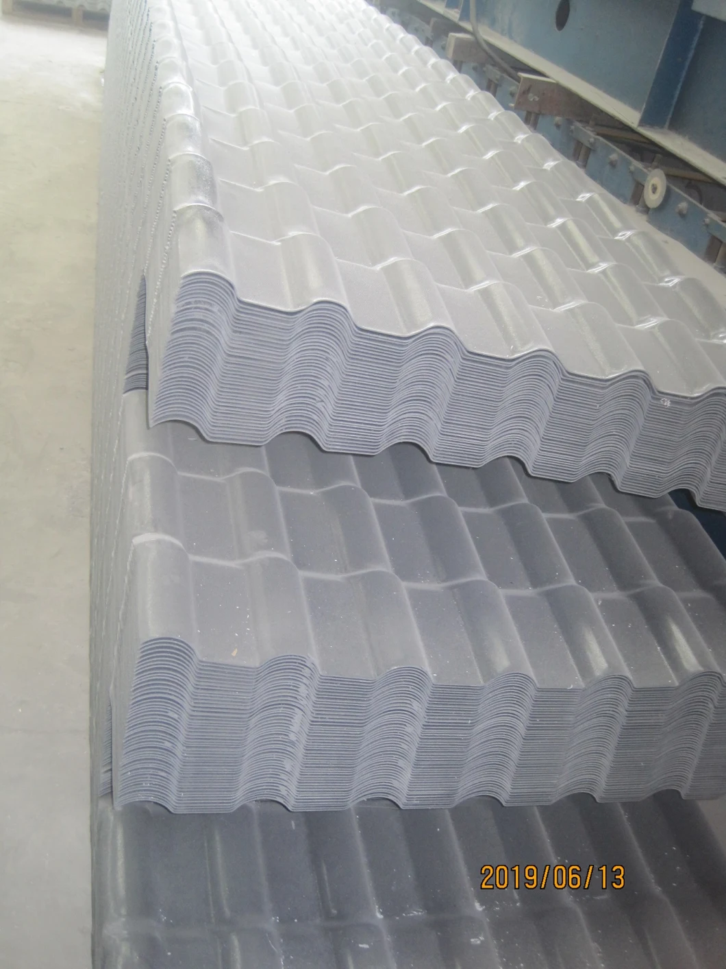 Anti Corrosion ASA PVC Corrugate Roof Tile, Resin Roof Panel, Resin Roof Sheet