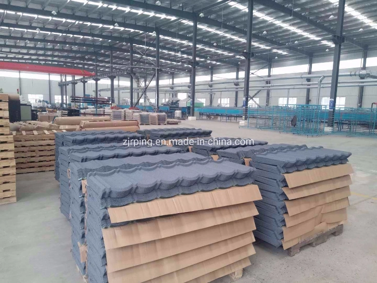 Kenya Nigeria Wood Batten Step Roofing Tiles, Color Stone Coated Galvanized Corrugated Roofing Sheet Sierra Leone