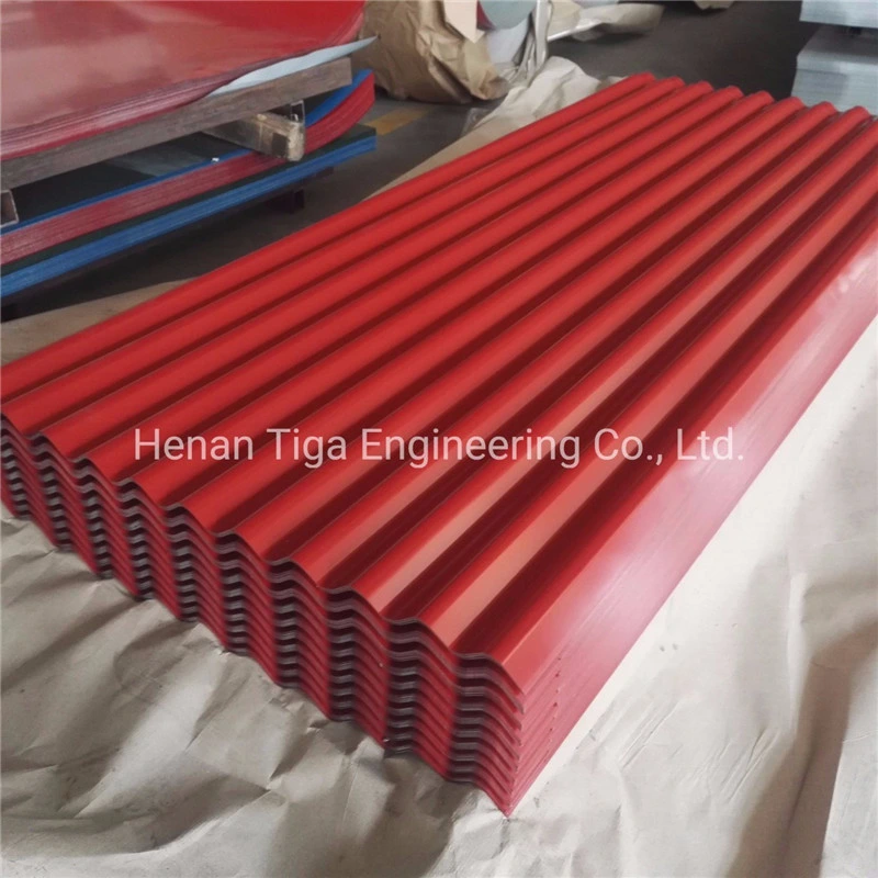 Factory Price Water Wave Prepainted Gi Corrugated Galvanized Roofing Sheets