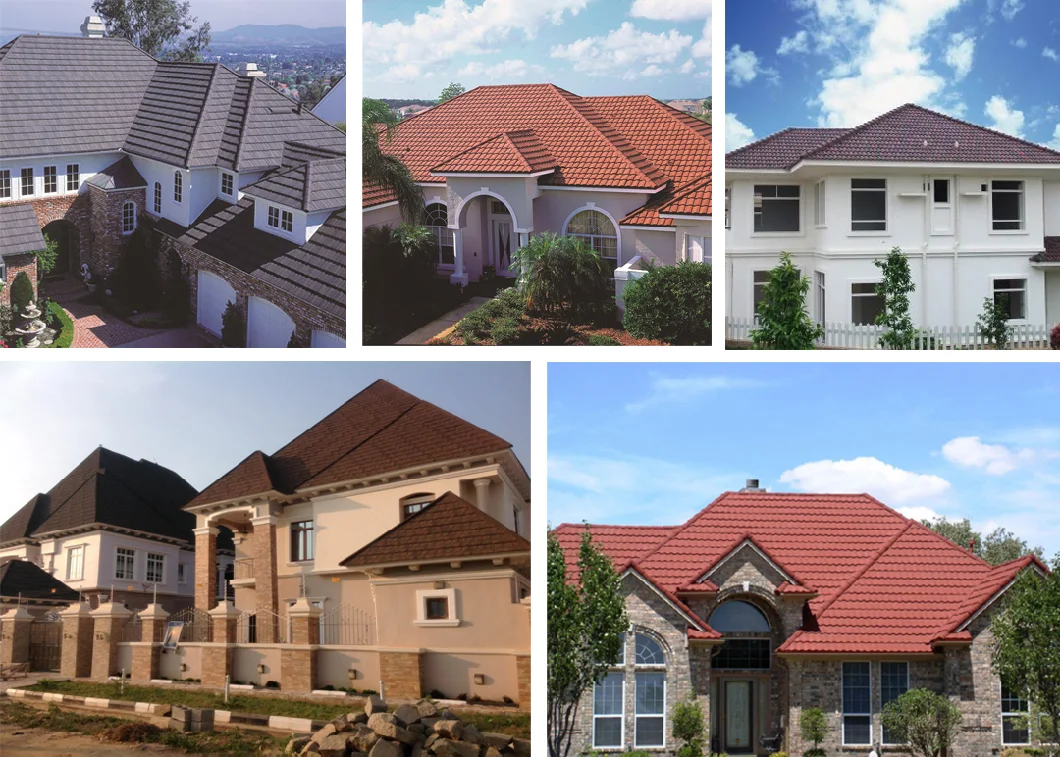 Steel Roofing Sheets Stone Coated Milano Roofing Tile