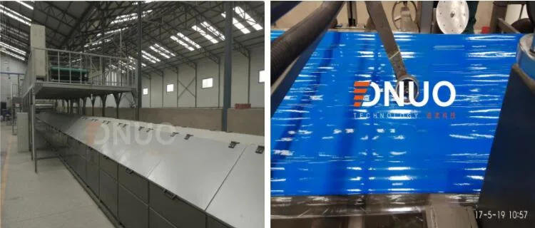 Gel Coat Fiberglass Roofing Sheet FRP Skylight Sheet Forming Machine