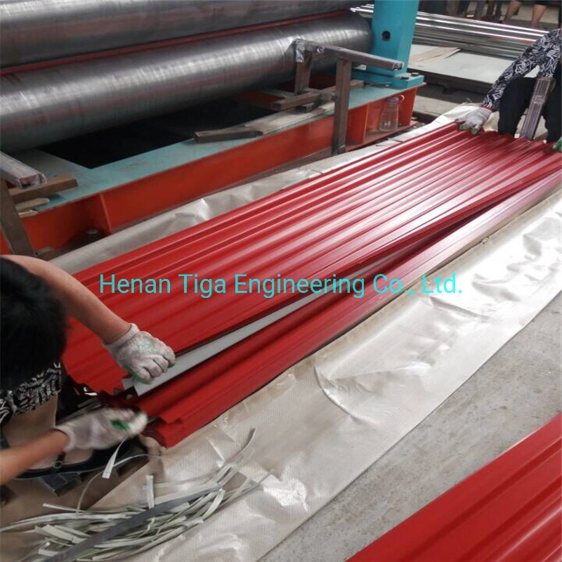 Tiga Factorry Matte Prepainted Steel Roof Tile /Corrugated Roofing Sheets