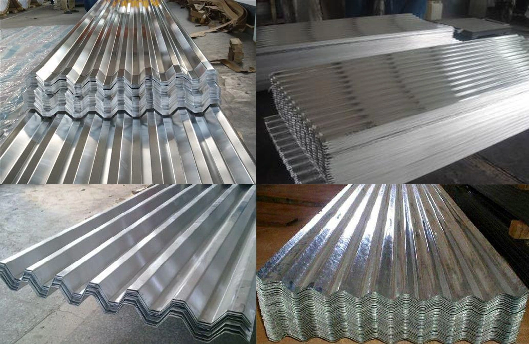 Building Material Galvalume Corrugated Metal Roof Sheet Corrugated Galvanized Zinc Roof Sheets Steel Roofing Sheet