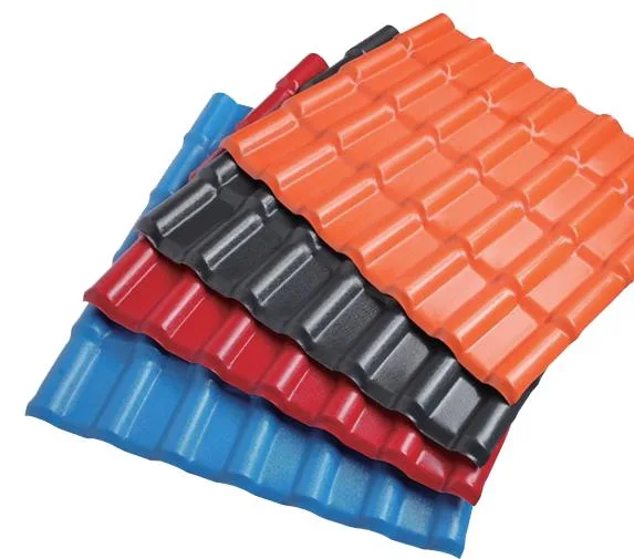 ASA Synthetic Resin Roofing Sheet Material Roof Tiles