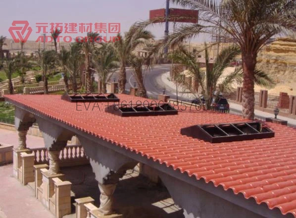 PVC Synthetic Resin Roofing Tiles Waterproof and Heat Insulation Roofing Sheet