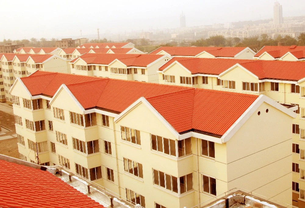 ASA Corrugated Plastic Roofing Tile Coated Synthetic Resin Sheet Anti-Aging Roof Sheet