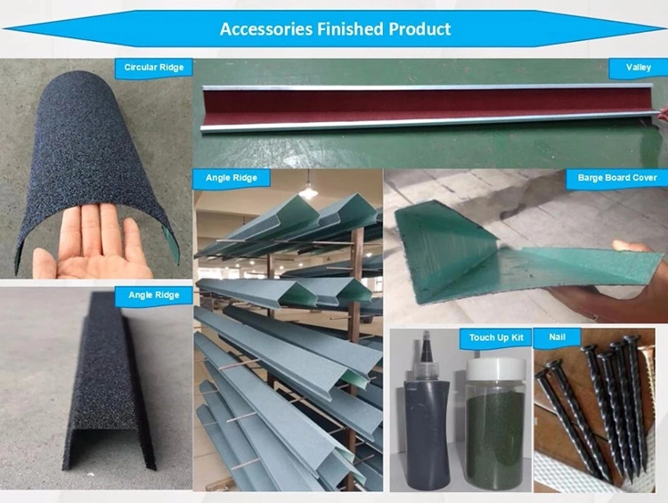 Chinese Temple Roofing Sheets Zambia Stone Coated Metal Roof Tile for Sale Price in Sri Lanka