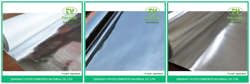 Sun Reflective Aluminum Bubble Foil Insulation Roof Heat Insulation Materials