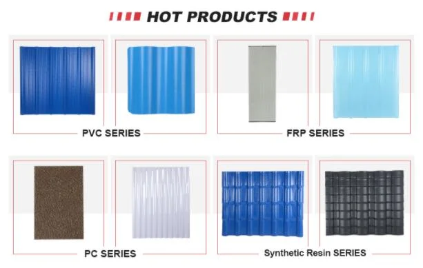 Plastic Roofing Building Material/4 Layer or 3 Layer Apvc Roof Sheet/PVC Roofing Sheets