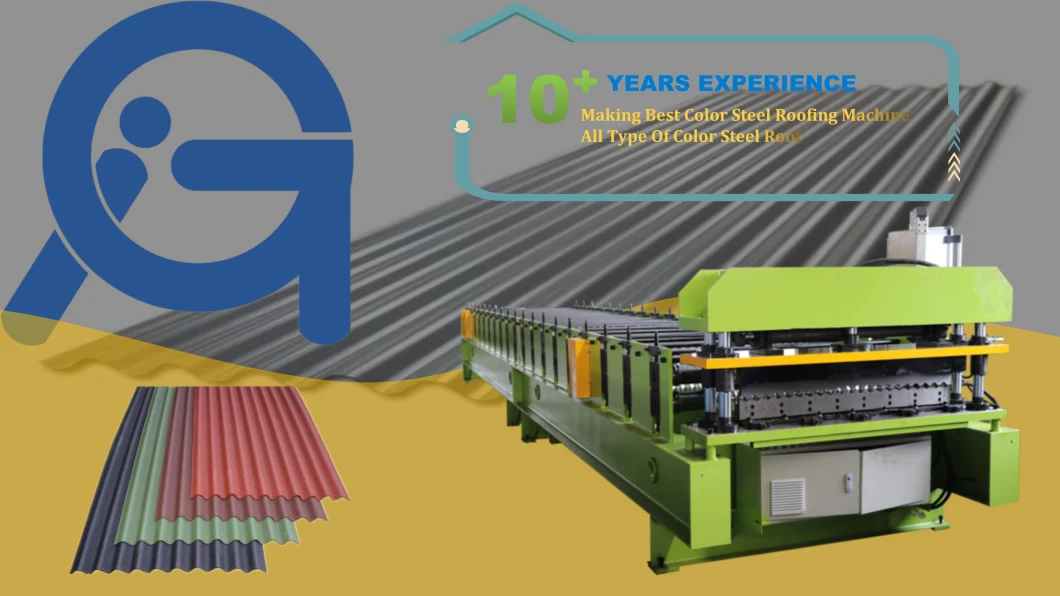 Steel Corrugated Roof Sheet Roofing Metal Machine Corrugated Roofing Sheet Roll Forming Machine