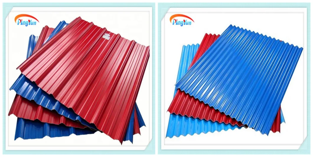 Color Stable Corrugated Plastic Roofing Sheets for Constructions