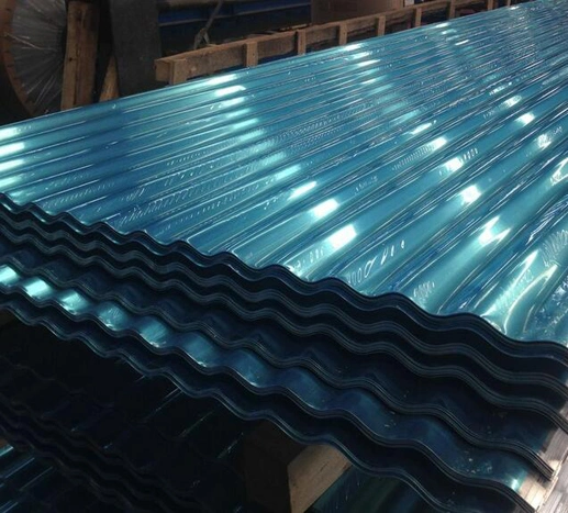 Embossed Corrugated Roofing Sheets/Coated Corrugated PPGI Tiles