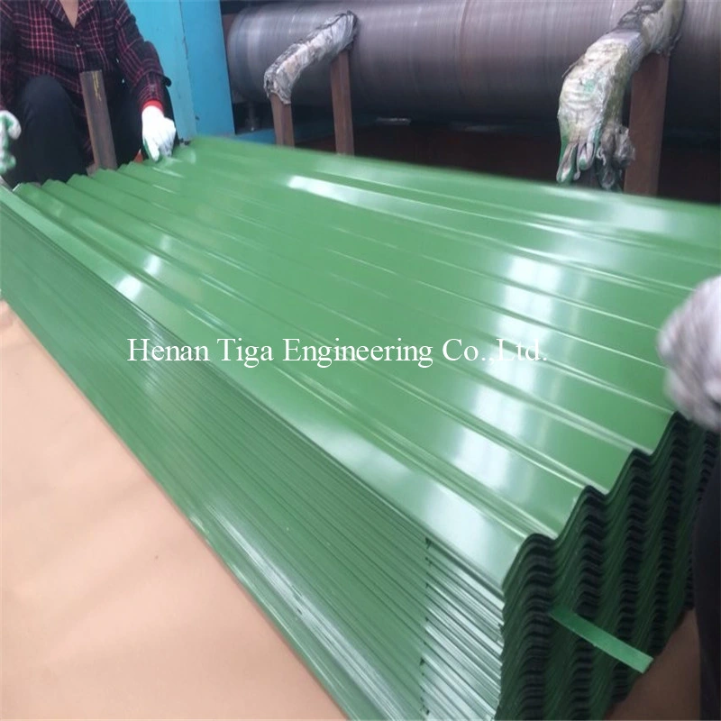Corrugated Prepanted Metal Roof Fence Panels Sheets Tiles