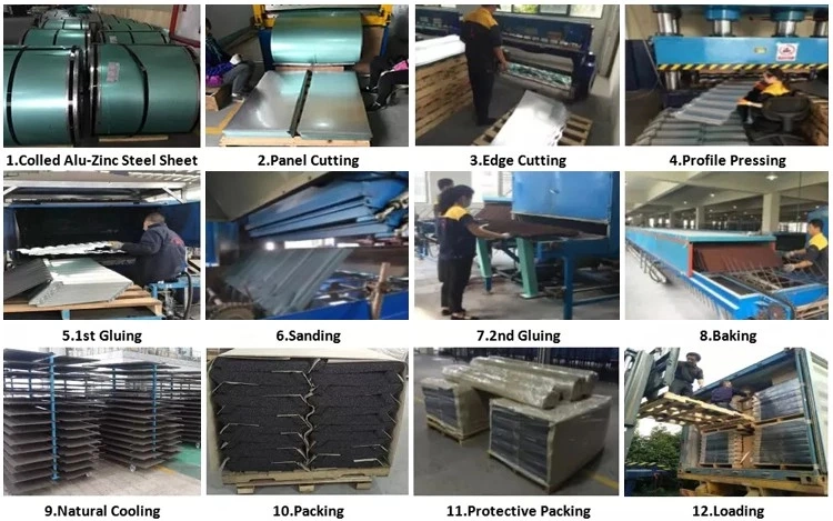 Building Materials for Construction Mongolia Roofing Sheet Stone Coated Roofing Tiles