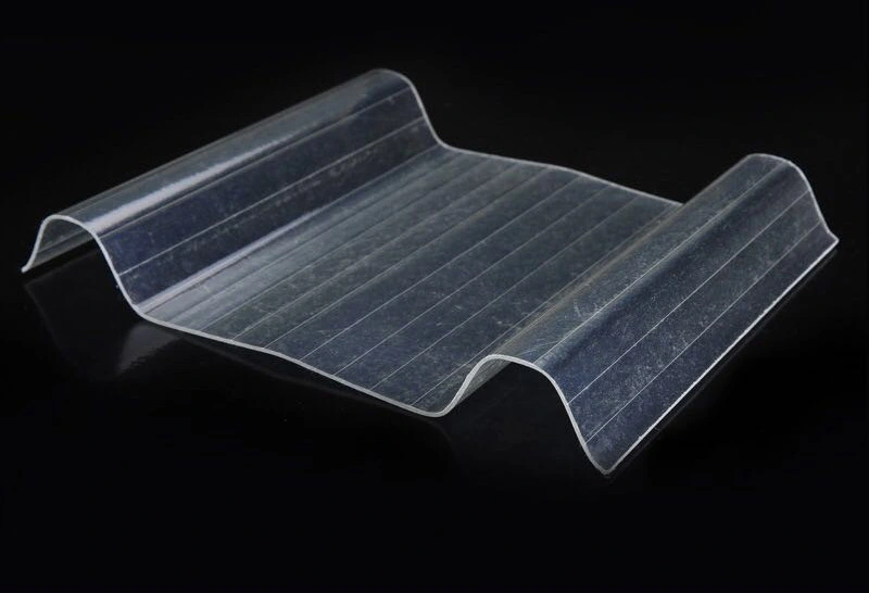 China Transparent roofing material Fiberglass FRP Roofing Sheet for Skylight