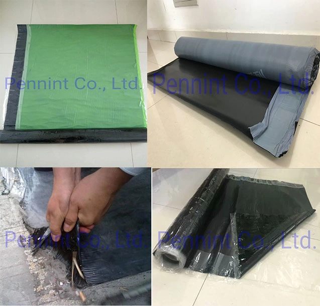 Self-Adhesive Bitumen Waterproofing Membrane Roofing Sheets Pre-Applied Cross Laminated