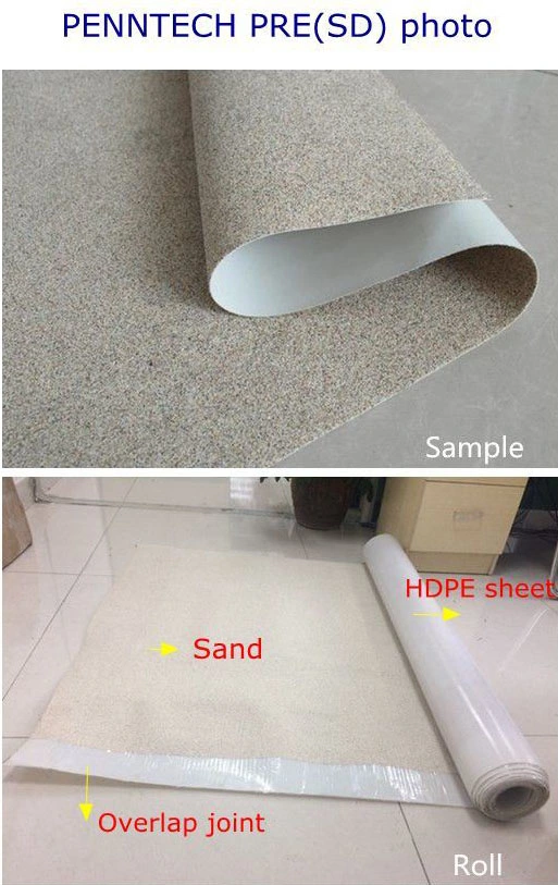 1.5mm Geo Membrane Liner Waterproof Sheet HDPE for Underground Self-Adhering