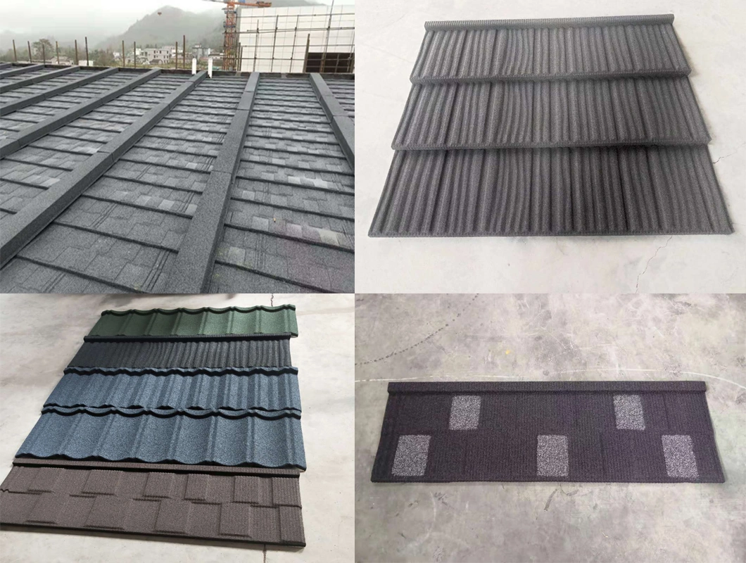 Color Stone Coated Corrugated Steel Roof Tiles Corrugated Roof Sheets