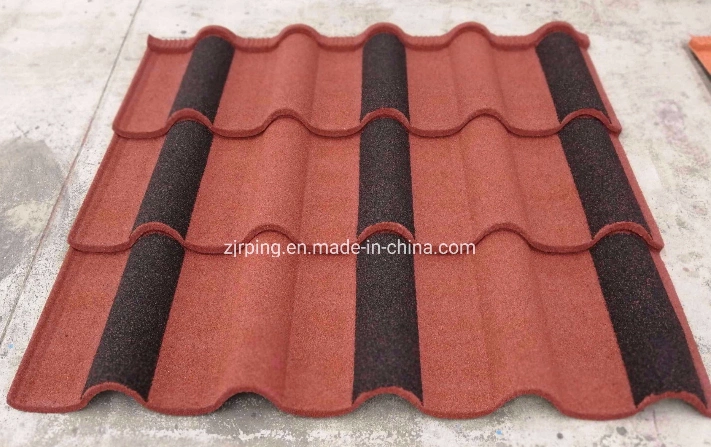 Kenya Nigeria Wood Batten Step Roofing Tiles, Color Stone Coated Galvanized Corrugated Roofing Sheet Sierra Leone