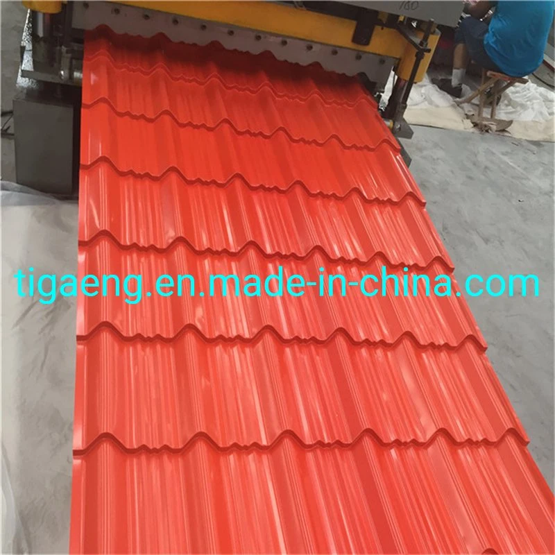 High Quality Ral Color Step Tiles Colorful Steel Roofing Sheet