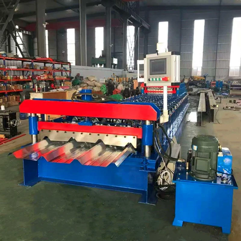 Panel Metal Roof Tile Making Roofing Sheets Roll Forming Machine