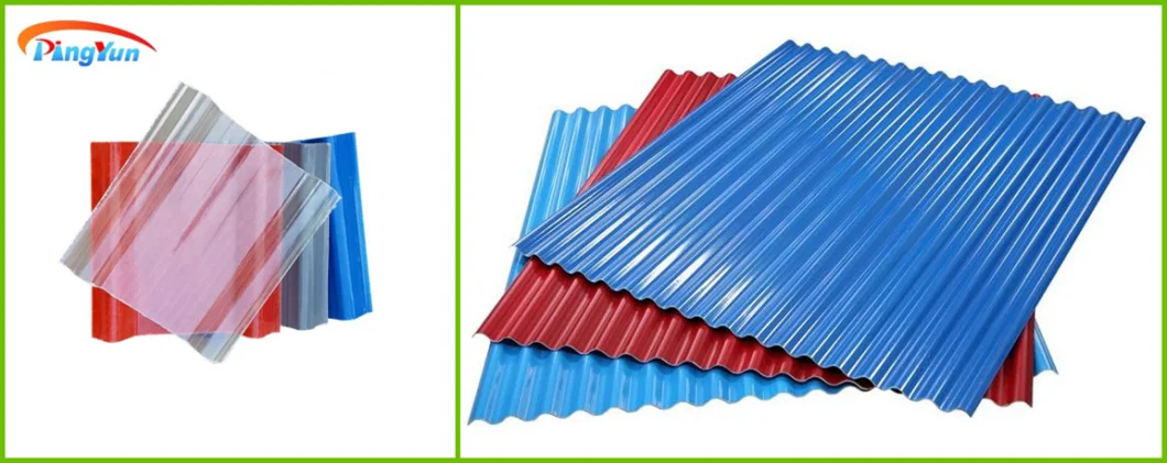 Color Stable Corrugated Plastic Roofing Sheets for Constructions