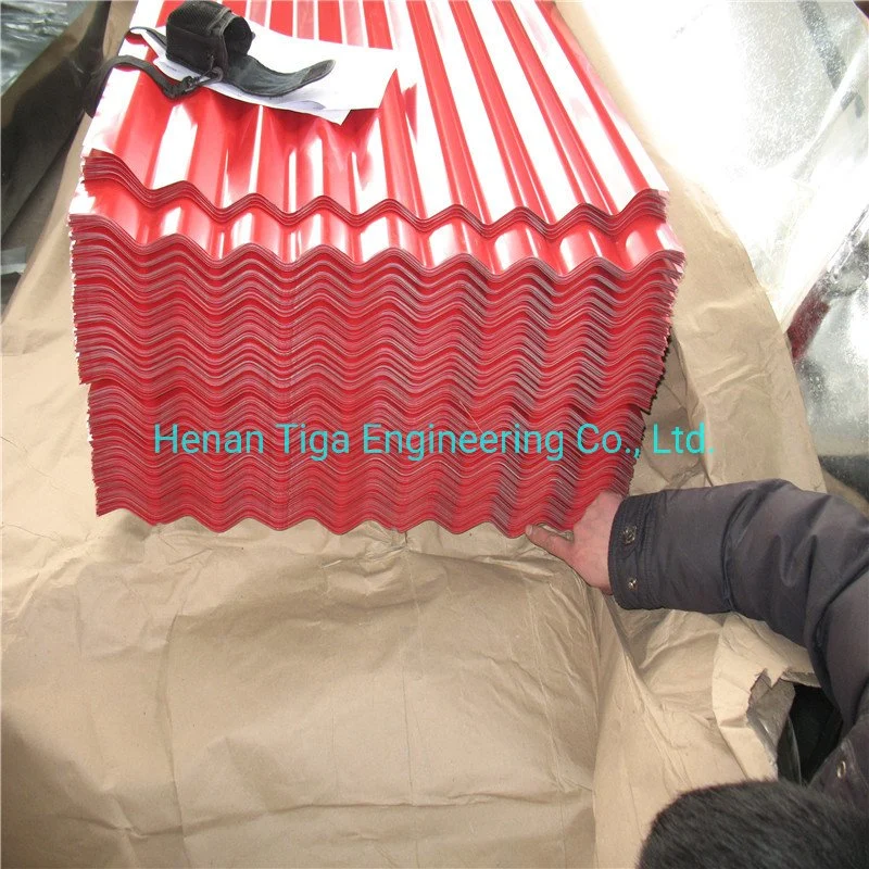Factory Price Water Wave Prepainted Gi Corrugated Galvanized Roofing Sheets