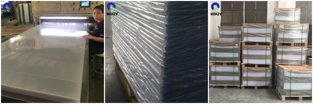 Plastic Transparent PVC Sheet for A4 Binding Cover