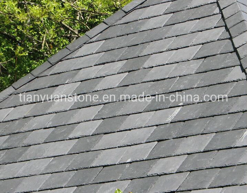 Rounded Shape Arc Shape Roofing Slate Roof Tile