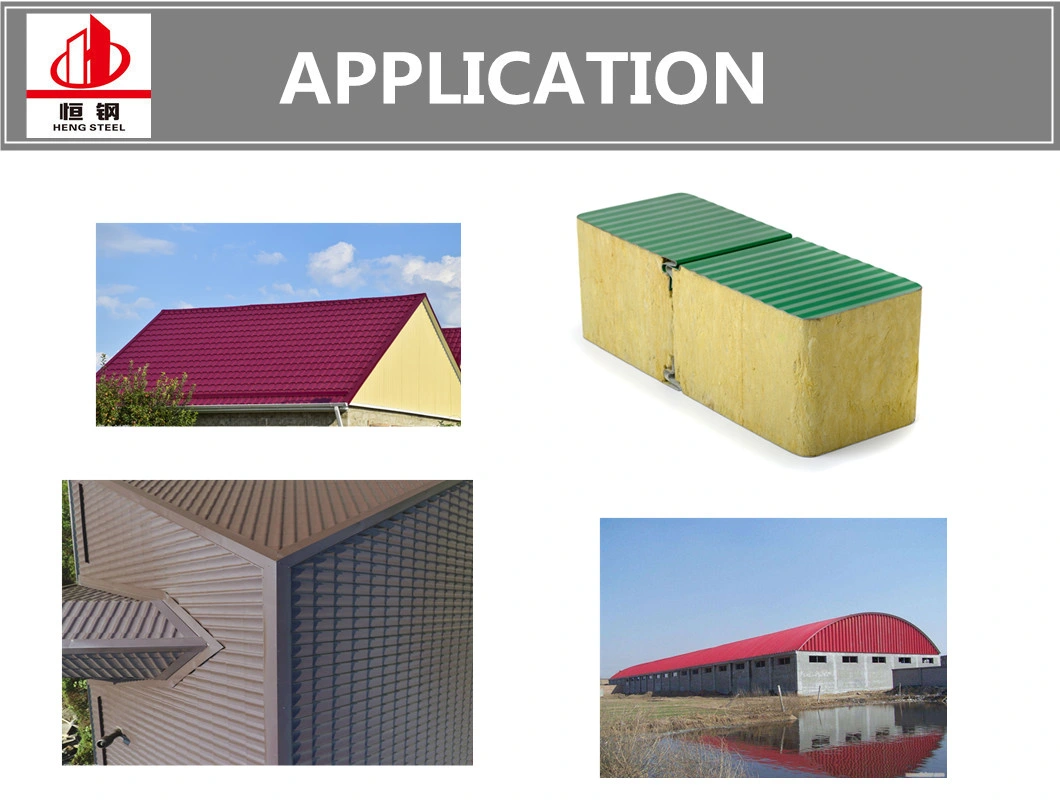 Building Material PVC Sheet Corrugated Steel Prepainted Metal Roof Ridge Tile Price