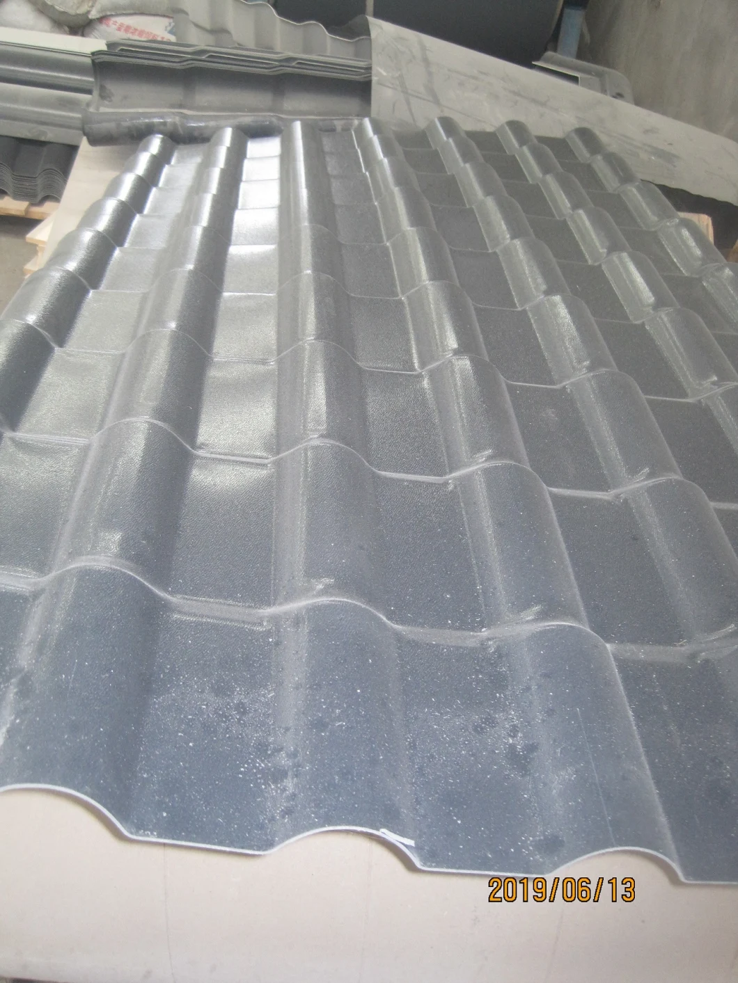 Anti Corrosion ASA PVC Corrugate Roof Tile, Resin Roof Panel, Resin Roof Sheet