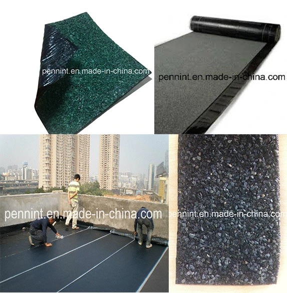 Aluminum Film Self-Adhesive Asphalt Waterproofing Membrane Bitumen Roofing Sheet