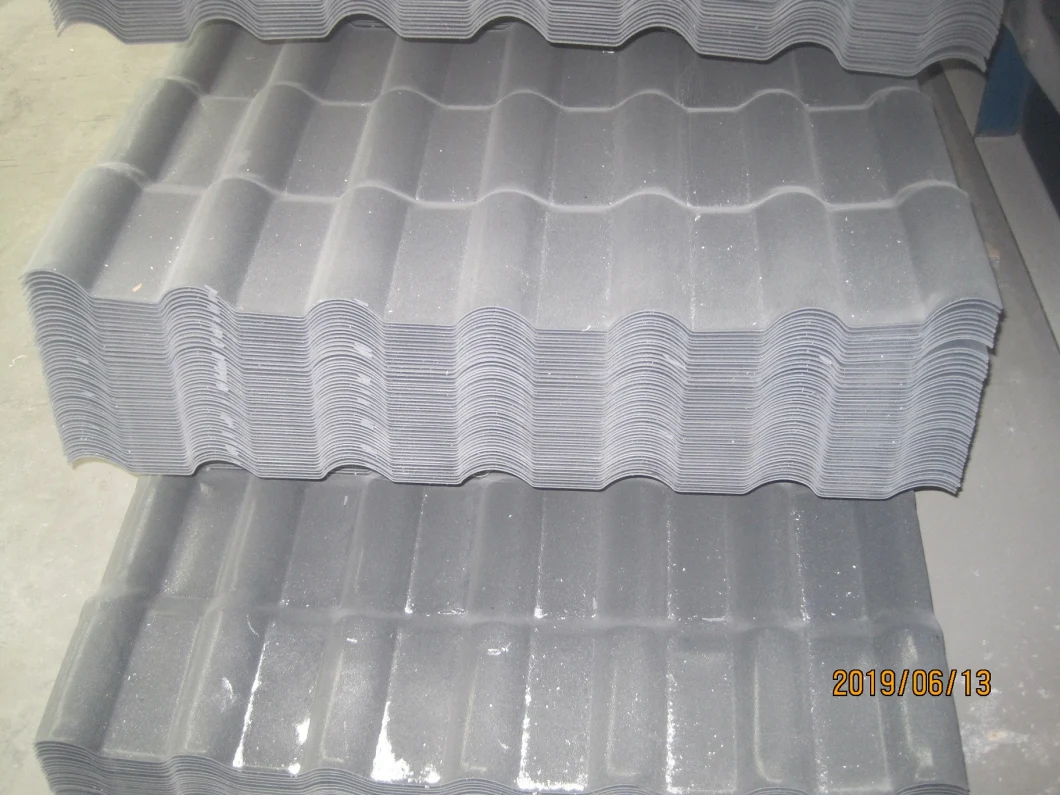 Heat Insulation ASA PVC Resin Compound Roofing Tile, Resin Roof Sheet, Resin Roof Panel