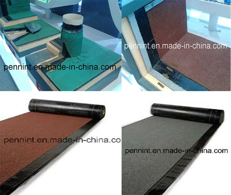 Sbs/APP Bitumen Waterproofing Membrane Torch-on Film Roofing Sheet for Basement