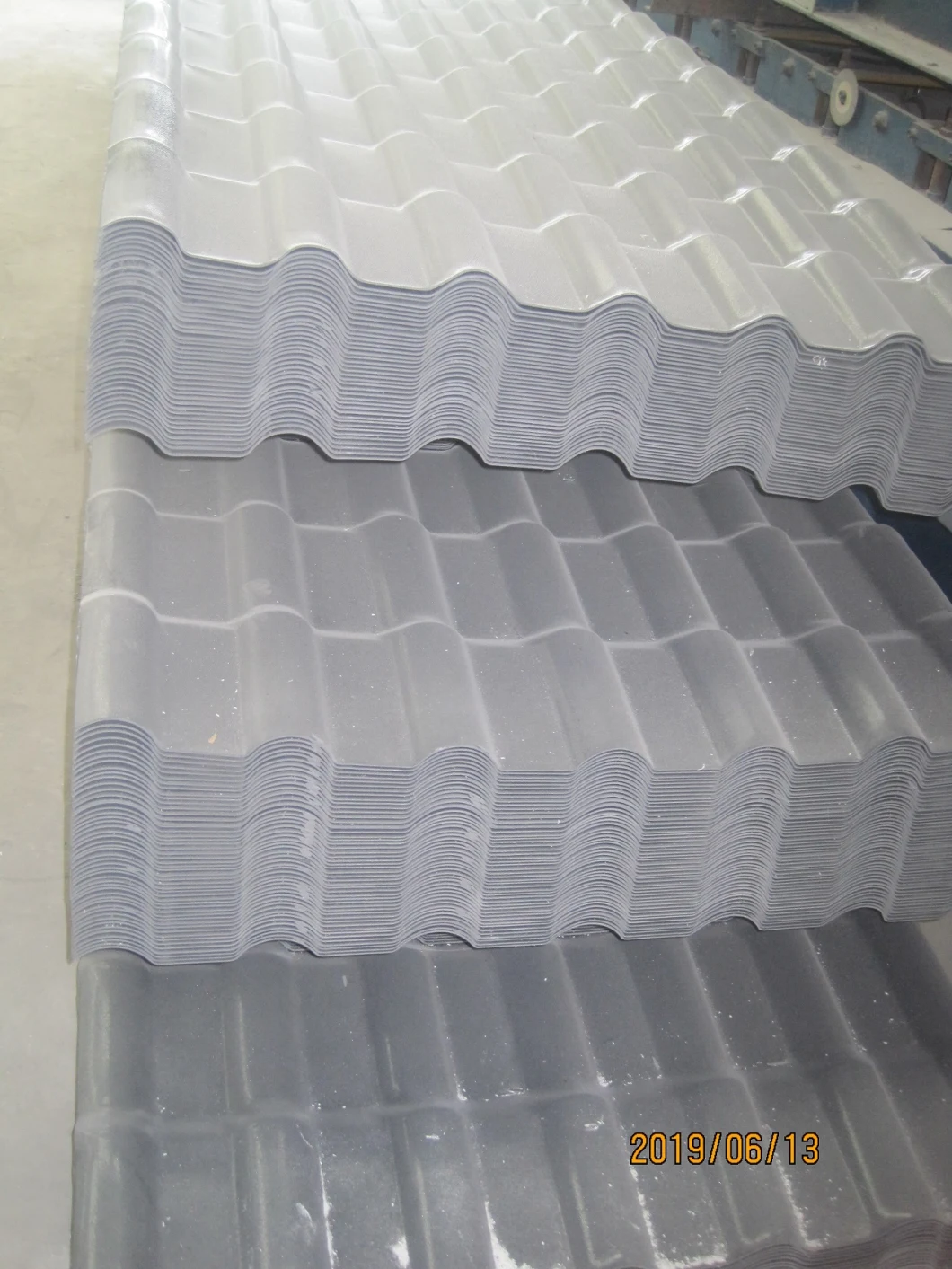 Anti Corrosion ASA PVC Corrugate Roof Tile, Resin Roof Panel, Resin Roof Sheet