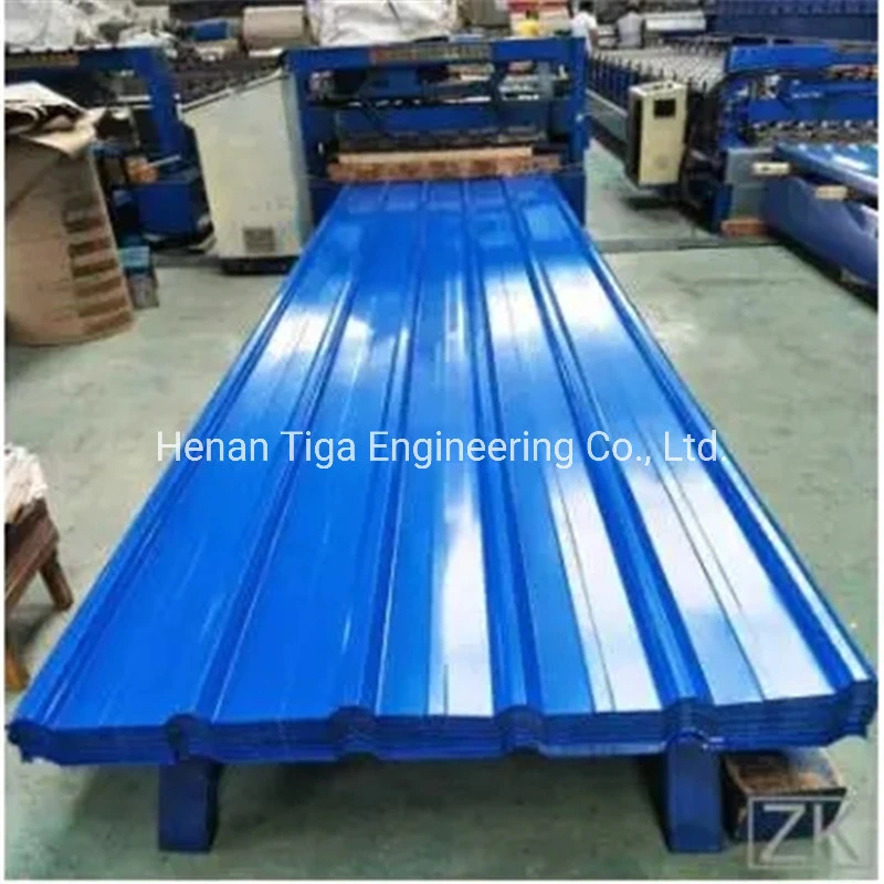 Low Price PPGI Roofing Sheets / Wave Corrugated Galvanized Steel Roofing Plates